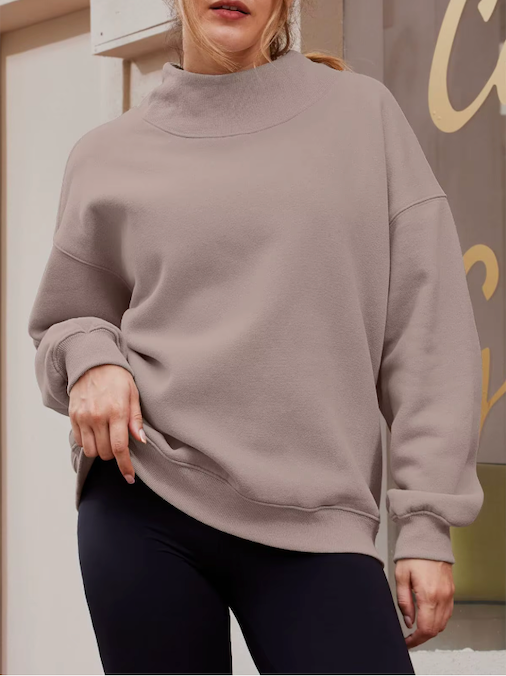 brande Mockneck Sweatshirt